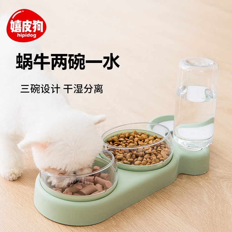 狗碗猫碗双碗自动饮水防打翻代加工贴牌OEM/ODM
