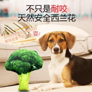 创意安抚狗狗仿真蔬菜OEM/ODM代加工