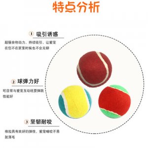 训练狗狗训练橡胶球OEM/ODM代加工