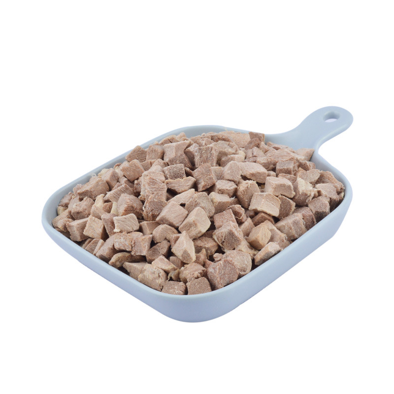 宠物冻干零食鸭肉粒贴牌OEM/ODM