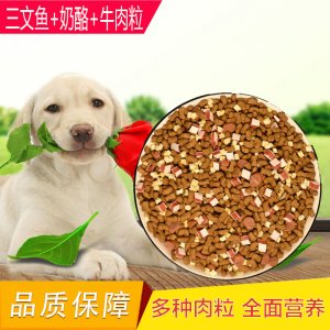 狗粮通用型20KG40斤牛肉拼粮