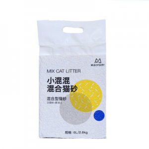 猫咪豆腐膨润土混合猫砂6L