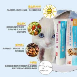猫咪专用营养化毛膏
