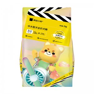 疯狂小狗中大 型犬2kg狗粮
