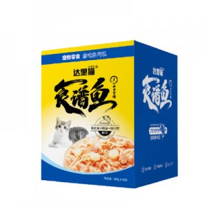 达理猫食谱鱼 猫零食 宠物零食 60g