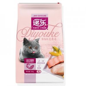 递乐生态源海洋鱼猫粮500g