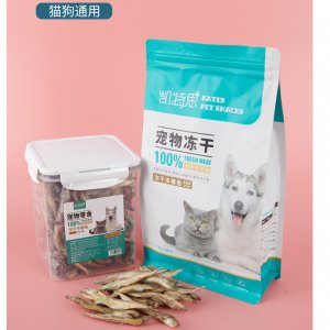 凯特思冻干多春鱼猫咪90g/250g/300g