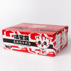 喵星族香菇炖牛肉面箱装