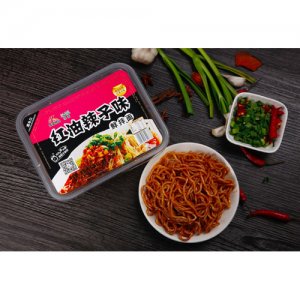 恋圆方便食品红油辣子鲜拌面