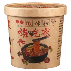 恋圆食品嗨吃家酸辣粉盒装