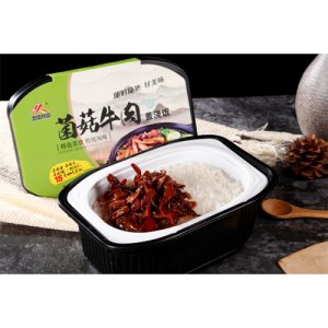 恋圆方便食品菌菇牛肉盖浇饭
