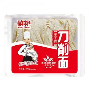 鲜邦刀削面半干面400g