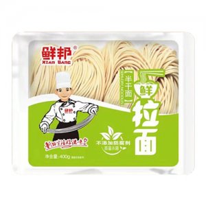 鲜邦鲜拉面半干面400g