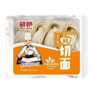 鲜邦鲜切面半干面400g