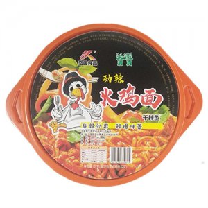 恋圆劲辣火鸡面干拌面盒装
