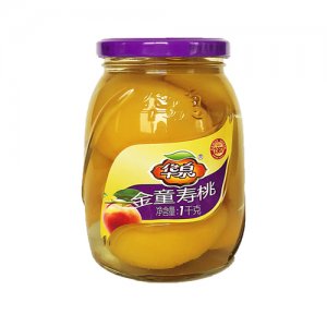 华泉黄桃1000g