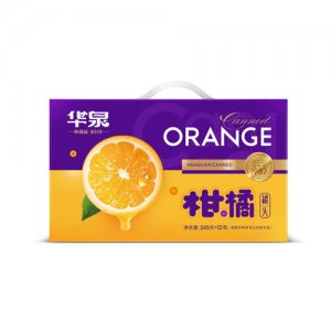 华泉橘子12瓶245g