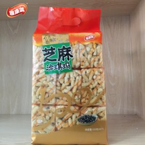 雅康琪芝麻味沙琪玛520g