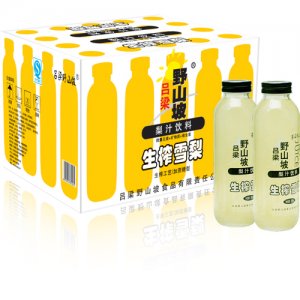 吕梁野山坡圆瓶雪梨汁330ml