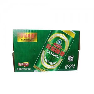 蓝发特制啤酒500ml×12罐