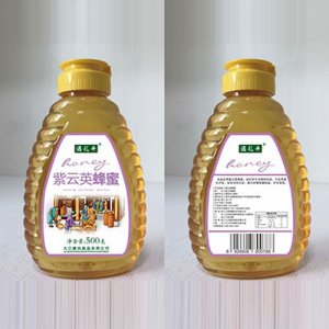 遇花开紫云英蜂蜜500克瓶装