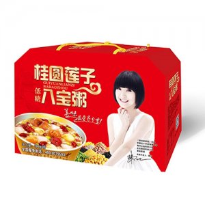 庞迪桂圆莲子低糖八宝粥320g罐装（八角盒）