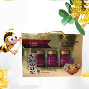 蜂尚园紫云英蜂蜜500克3瓶礼品盒