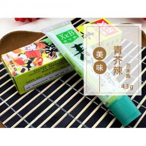 爱可毕xkb芥末酱43g做寿司食材芥末调味膏青芥辣酱紫菜包饭材料