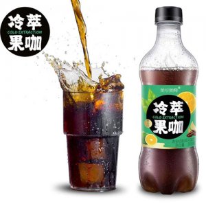 美时美椰冷萃果咖金桔咖啡饮品368ml