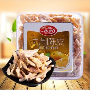 集利盐津陈皮条 200g盒