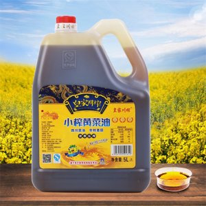 皇家川榨小榨黄菜油5L