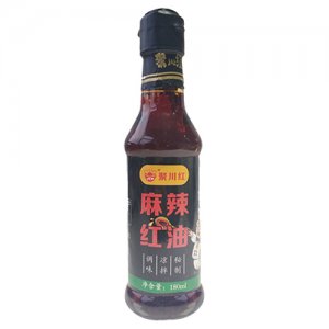 聚川红麻辣红油180ml