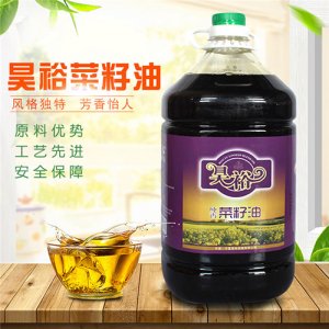 昊裕桶装菜籽油5L