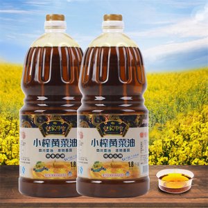 皇家川榨小榨黄菜油1.8L