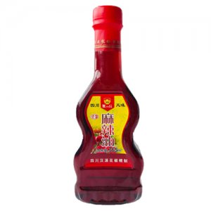 聚川红麻辣油365ml