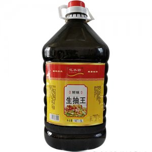 亿水坊鲜味生抽王5L