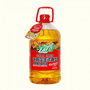 多麦园芝麻花生浓香型调和油5L