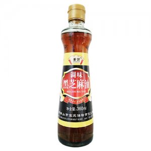 景贤调和黑芝麻油360ml