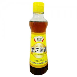 景贤黑芝麻油200ml