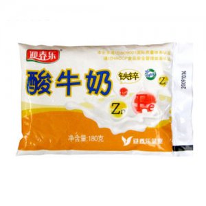 迎春乐铁锌酸牛奶
