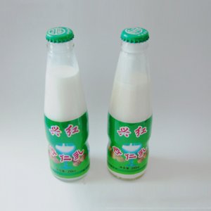 兴红杏仁乳绿标