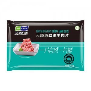 天顺源劲脆羊肉片500g