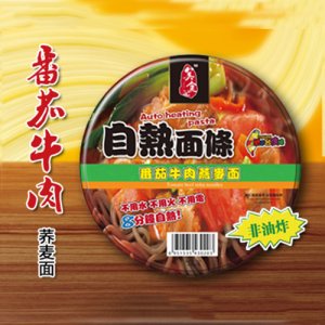 美食记自热番茄牛肉荞麦面