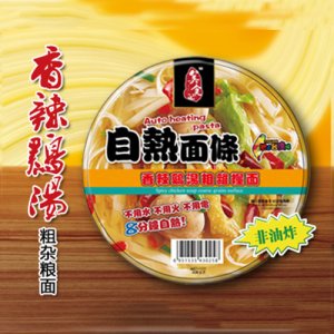 美食记自热香辣鸡汤粗杂粮面