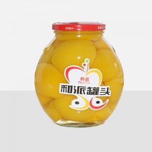 和派蝶变系列黄桃罐头1.314kg