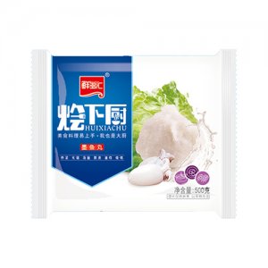 鲜多汇墨鱼丸-500克