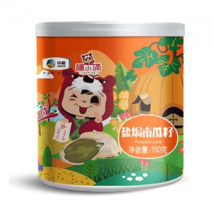 中粮福小满盐焗南瓜子（罐装）150g
