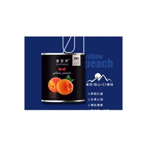 灌溉师黄桃罐头312g