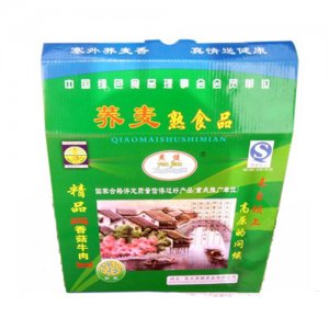 燕健礼品盒带料荞面方便面