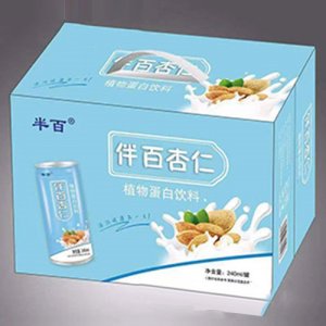 半百杏仁蛋白饮品箱